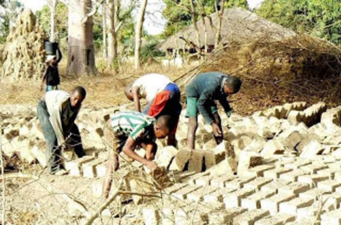 In addition to building School and Medical Building funds raised through It Takes A Village also provides jobs to local people.