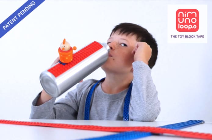 Nimuno Loops - The Original Toy Block Tape | Indiegogo