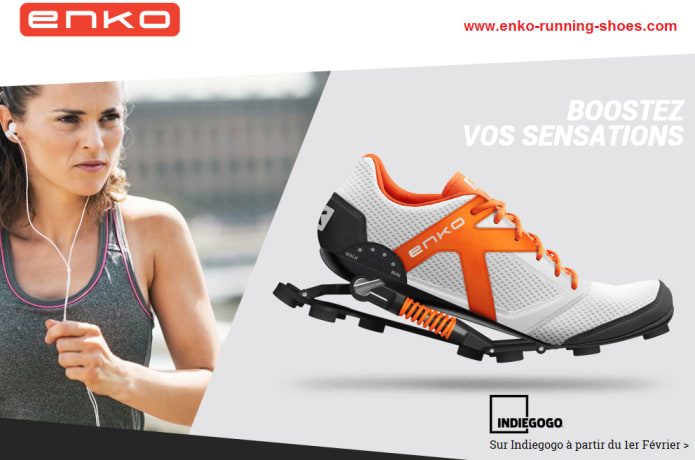 Chaussure running enko online