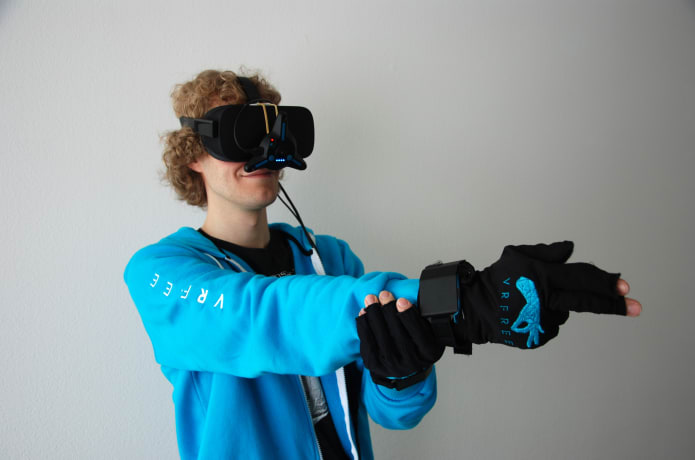 VRfree glove system（VRフリー） sensoryx ジャンク