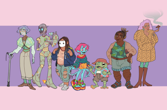 The core residents of the Bed & Breakfast