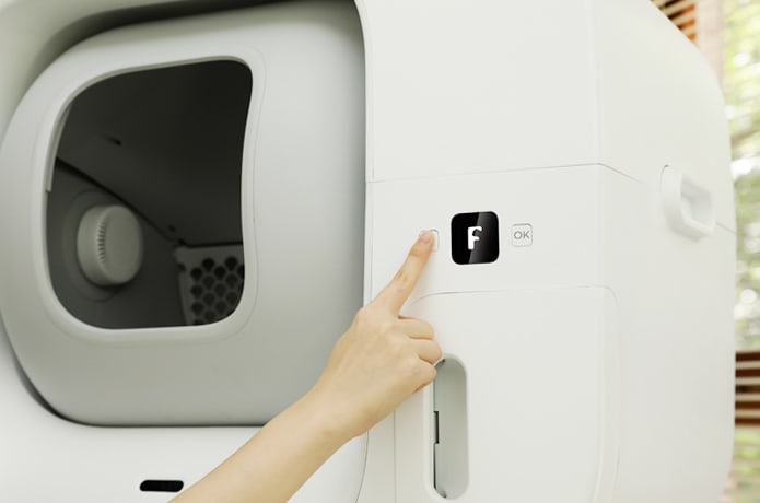 Furbulous World s First Auto Pack Cat Litter Box Indiegogo