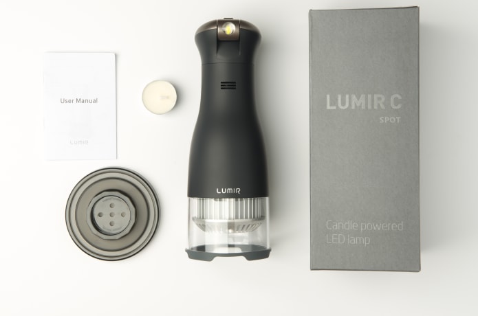 Lumir C Candle Powered LED Lamp Indiegogo