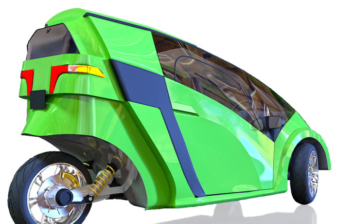 Solar assist tricycle shop