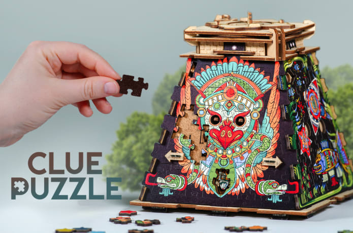 CluePuzzle - Unlock the puzzle box piece by piece! | Indiegogo