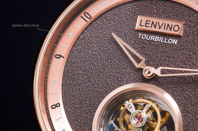 Lenvino real flying tourbillon 2025