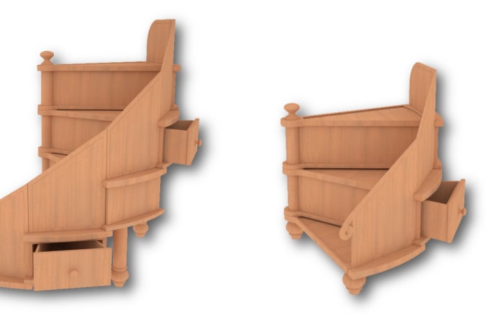 Going To The Dogs World s First Spiral Pet Stairs Indiegogo