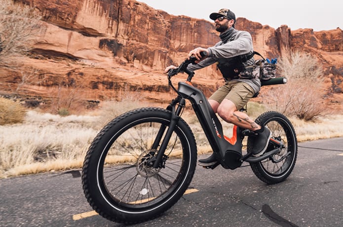 Hero carbon fibre cycle store