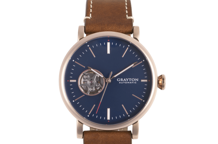 Origin Vintage Marine with Standard leather strap (not connected) - Brown