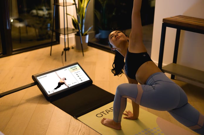 Interactive yoga mat best sale