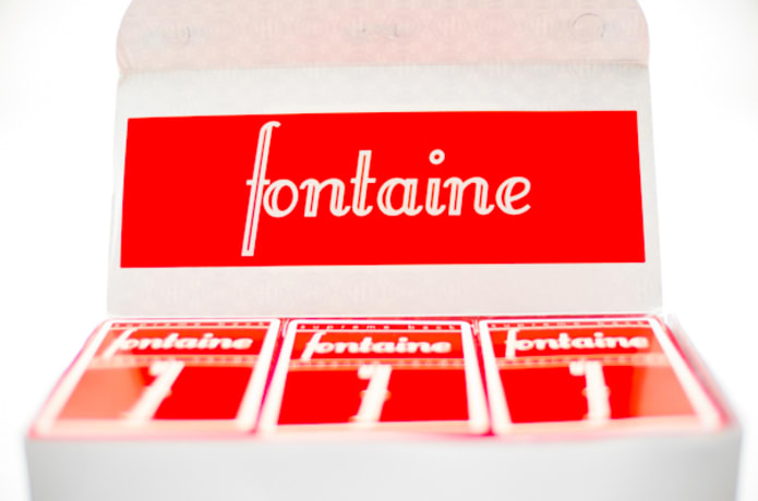 Fontaine (Red) – House of Playing Cards