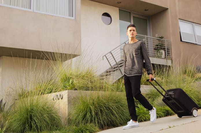 Marlon Smart Spacious Softside Carry on Luggage Indiegogo