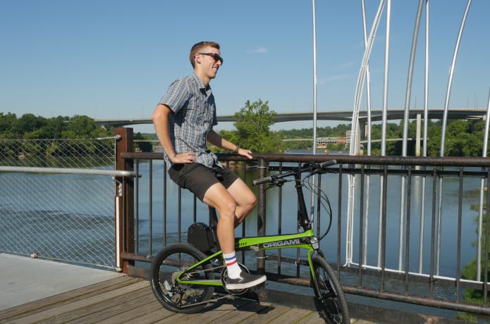 Origami FireFly ultimate folding electric bike. Indiegogo