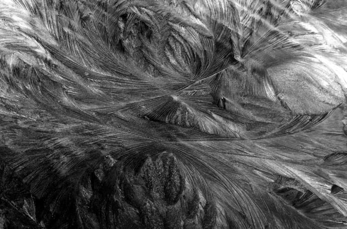 C-type 'Ice' prints, printed on Kodak metallic photographic paper.