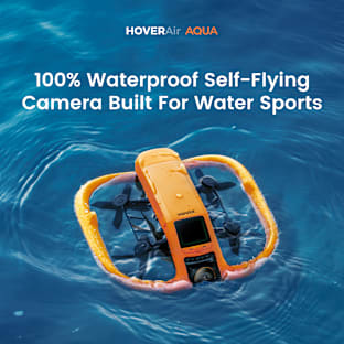 HOVERAir AQUA: First Waterproof Self-Flying Camera
