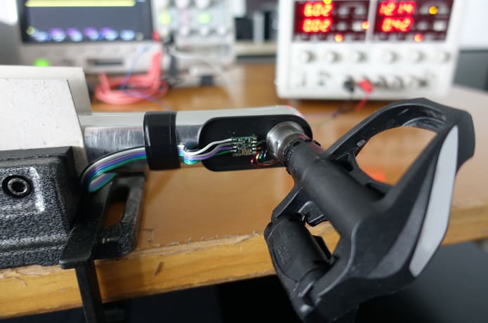 cycling computer with power meter