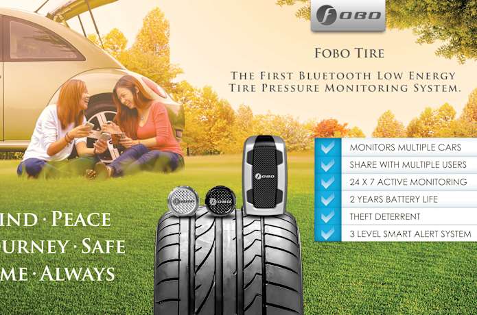 Fobo Tire World S First All Bluetooth Smart Tpms Indiegogo