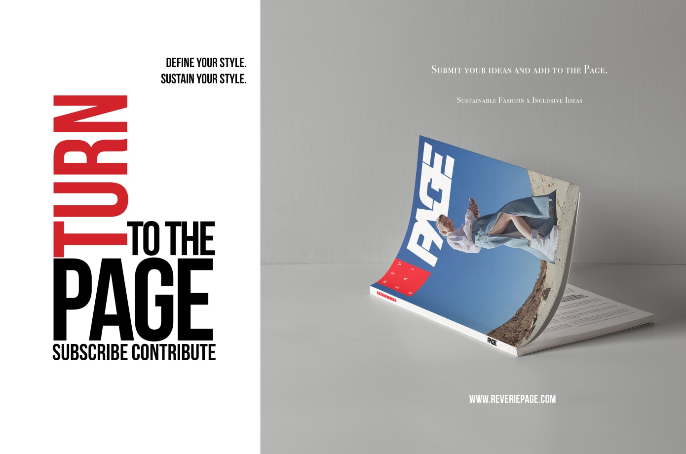 PAGE magazine Indiegogo campaign