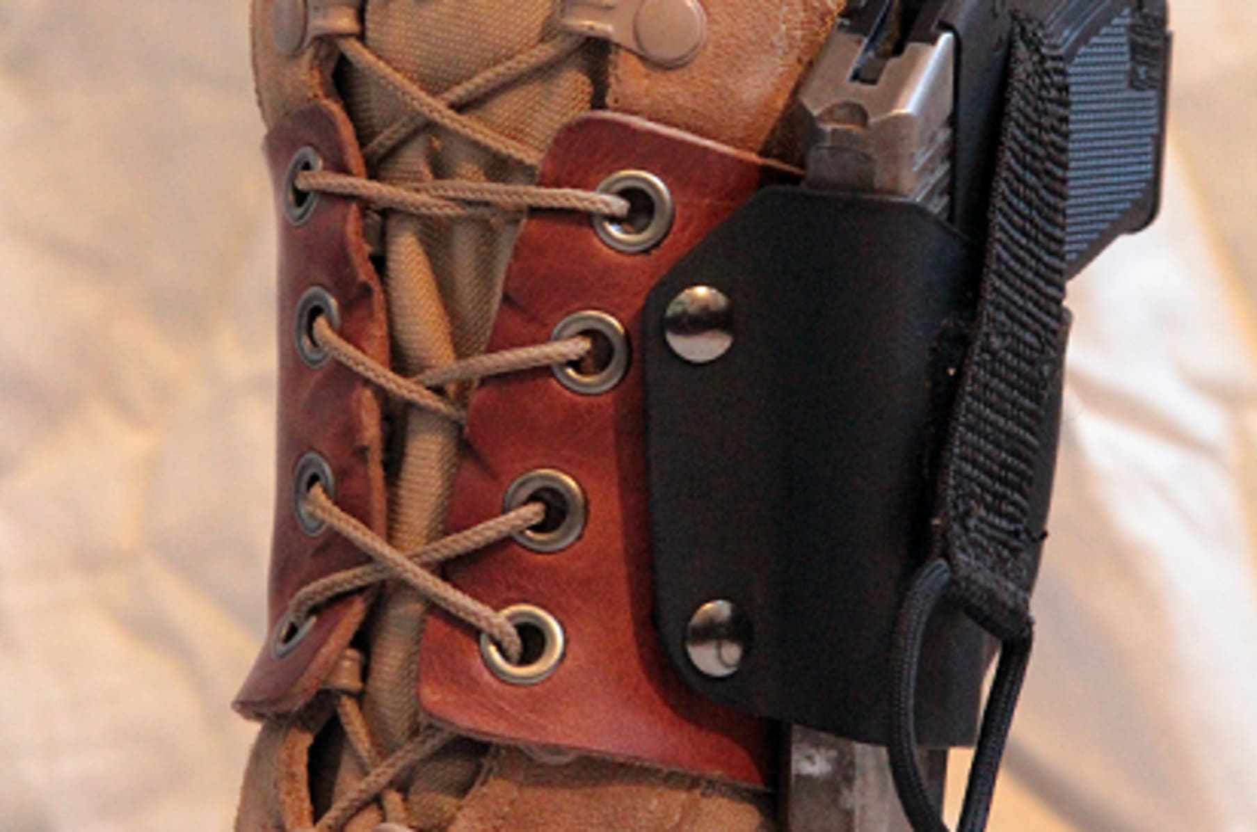 Lace up boot holster new arrivals