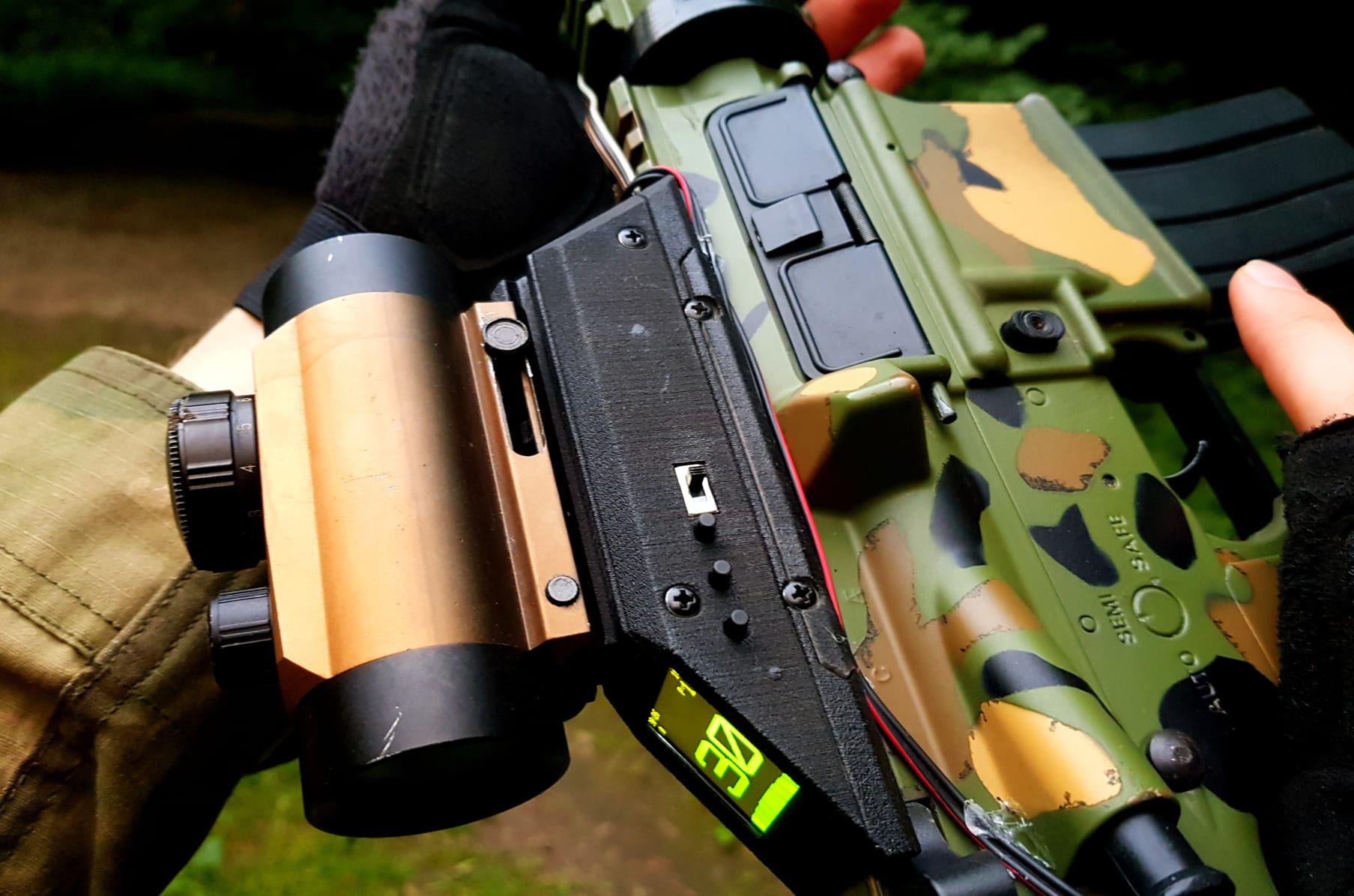 Tachyon A Weapon Mounted Computer For Airsoft Indiegogo