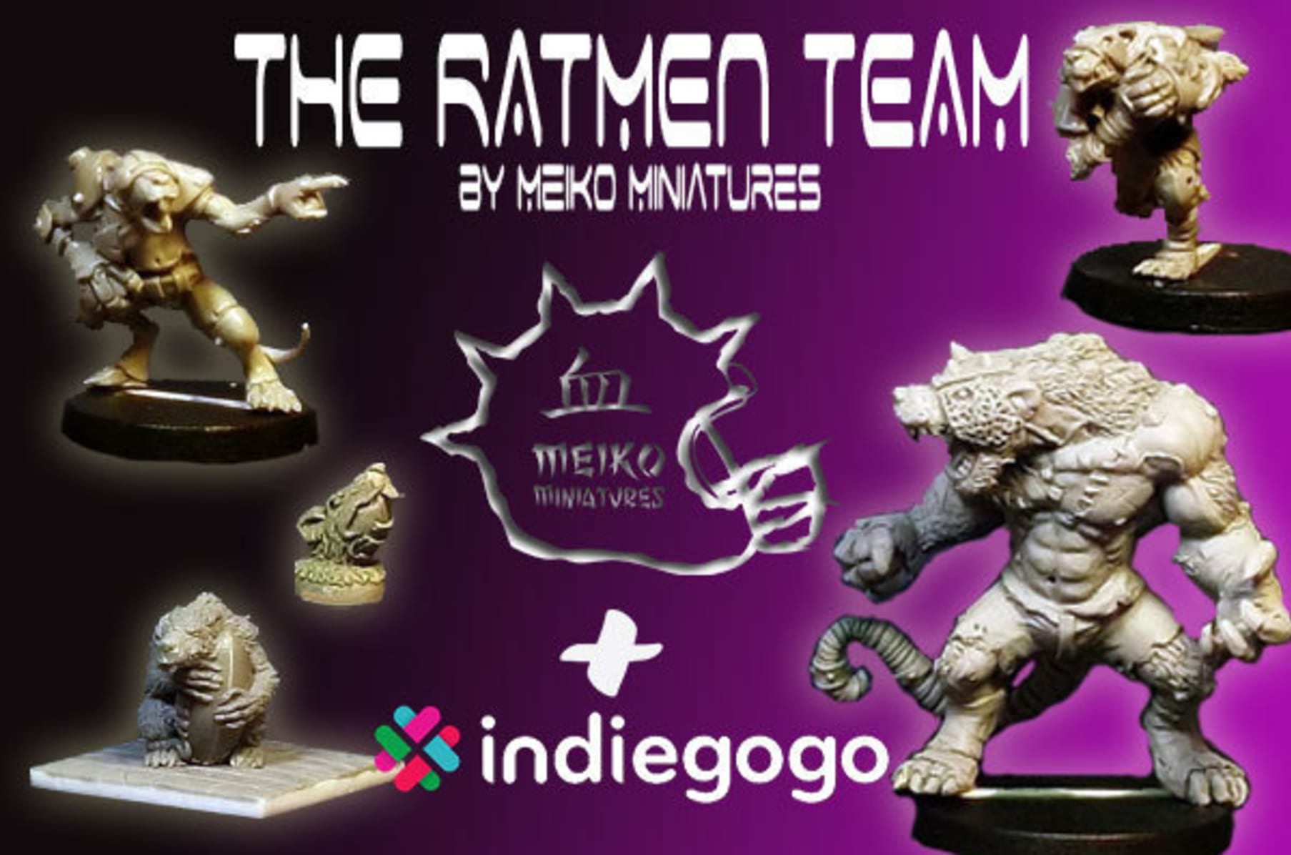Meiko Miniature S Ratmen Fantasy Football Team Indiegogo