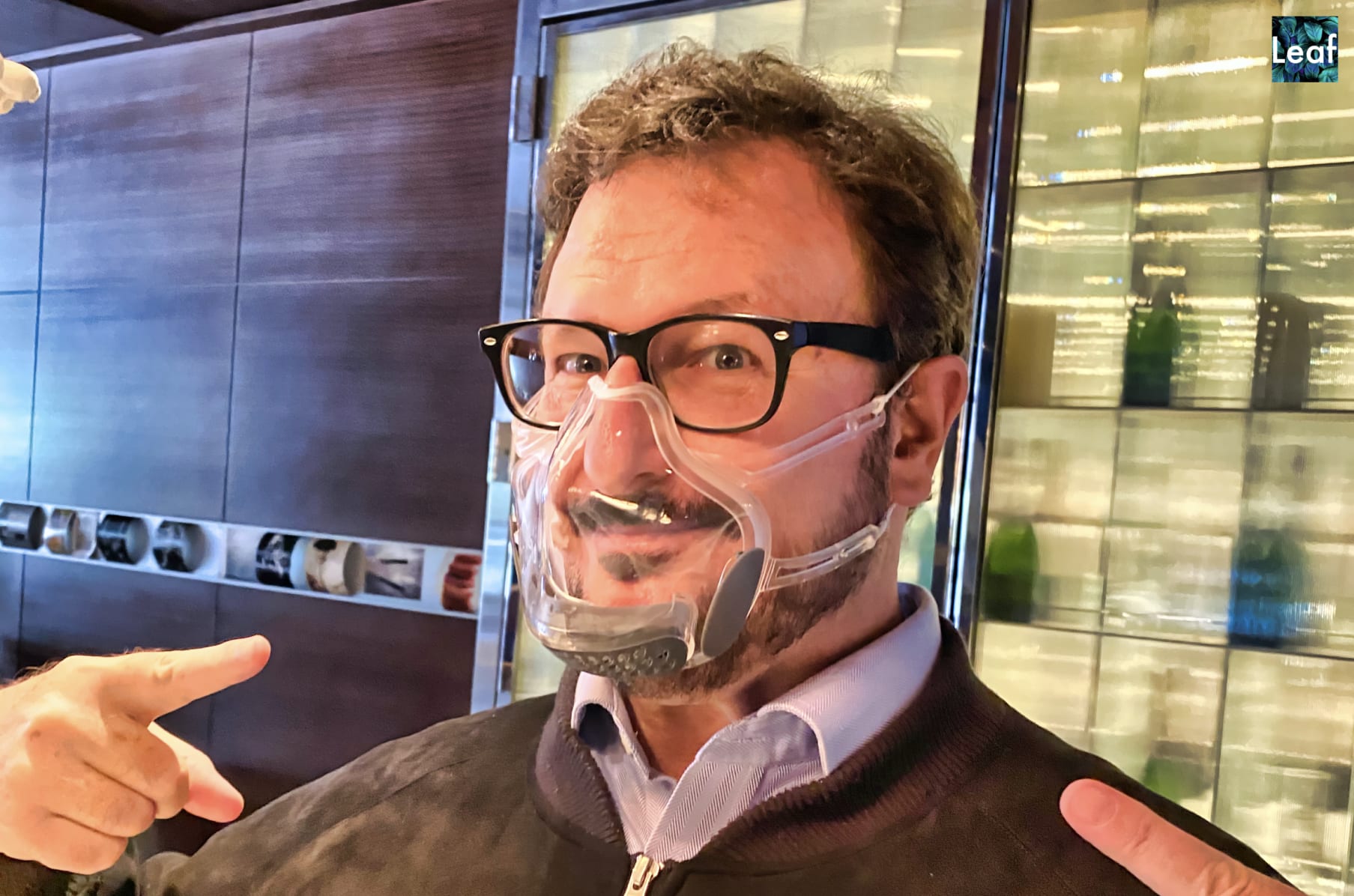 first fda uv c n99 clear mask indiegogo