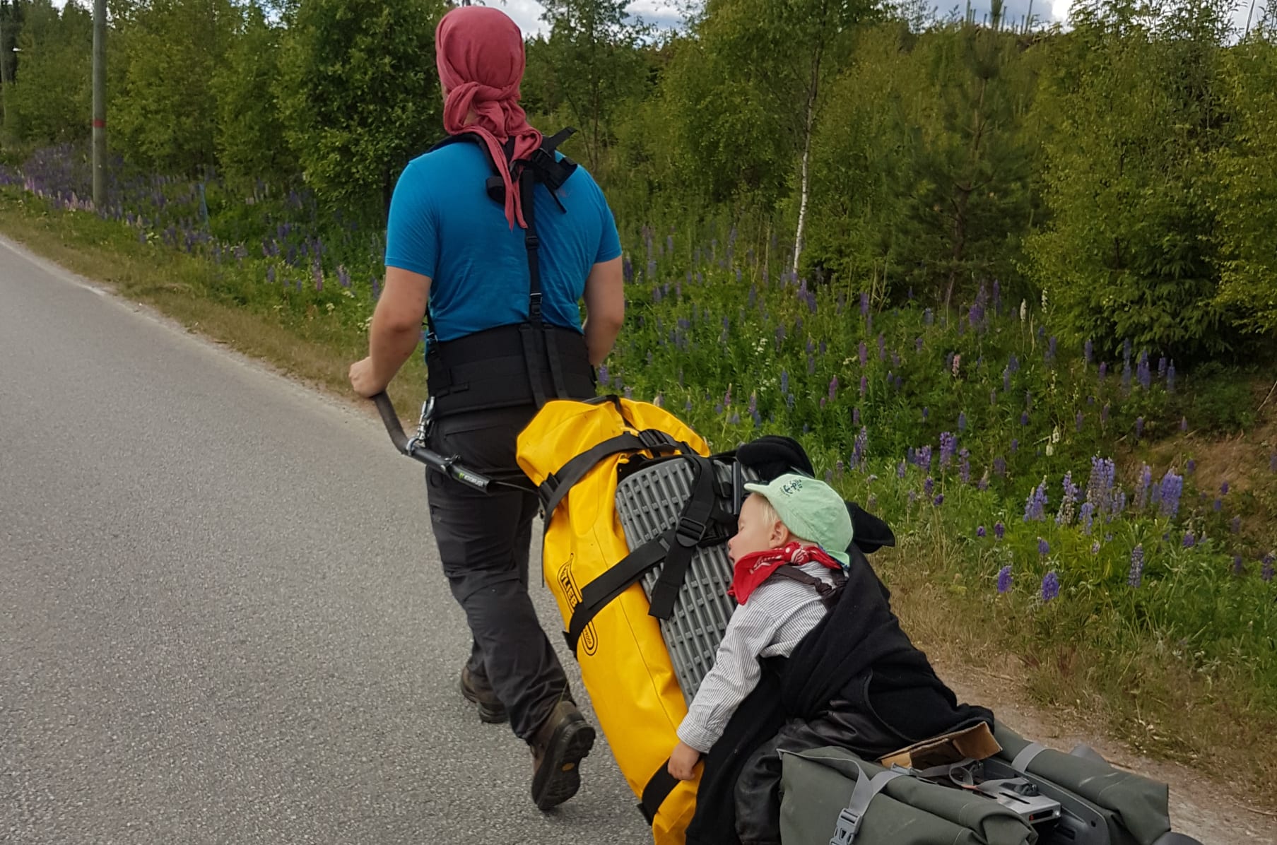 Monowalker the hiking cart Indiegogo