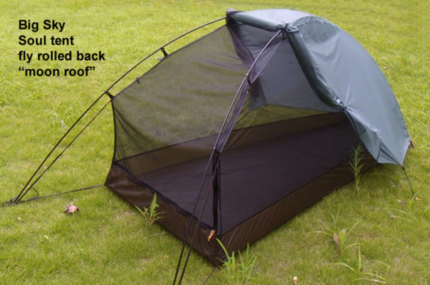 Freestanding tent clearance