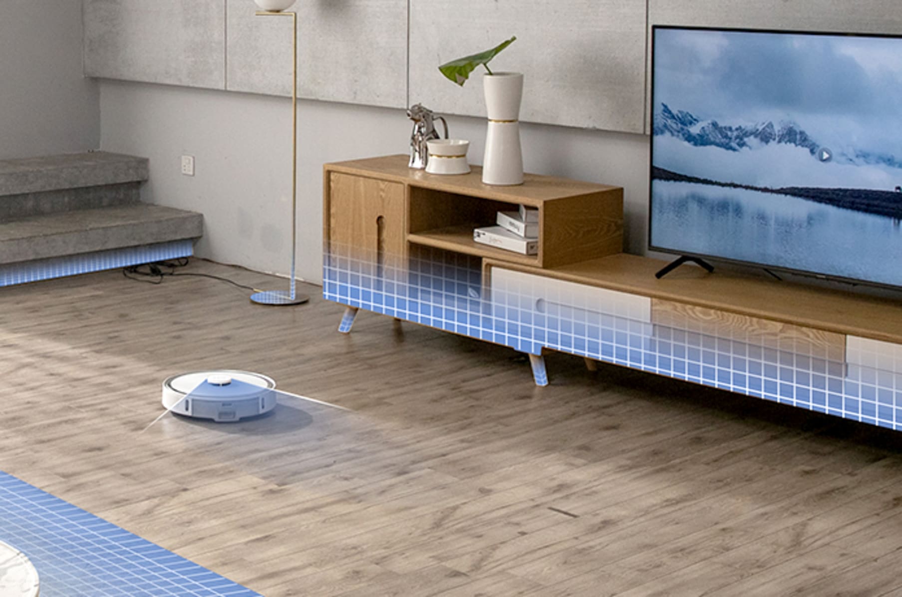 hands free dust collecting robotic