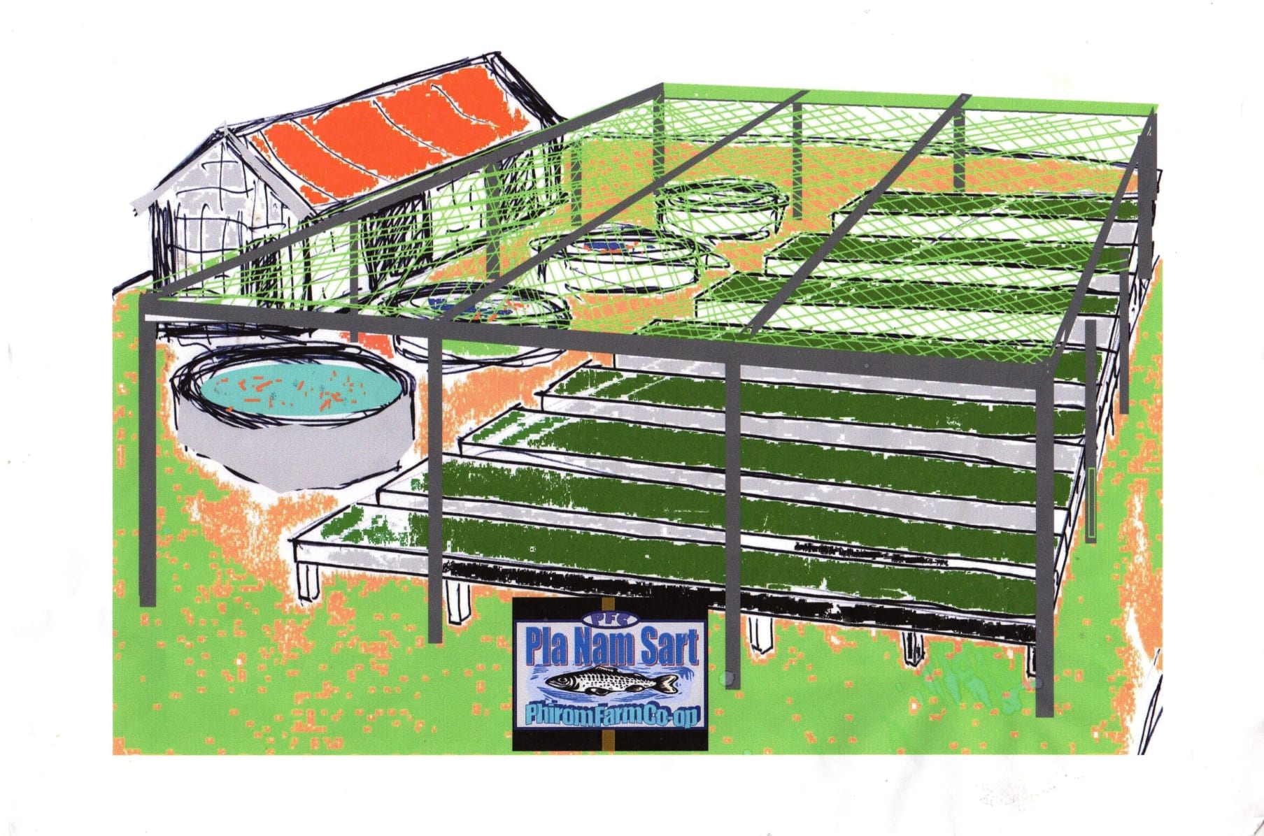 Aquaponics Fish Farm In Thai Village Co Operative Indiegogo
