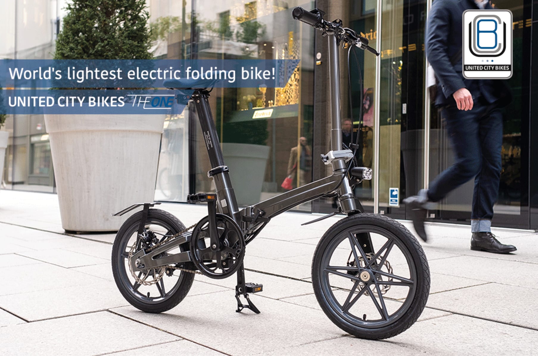 lightest electric folding bike