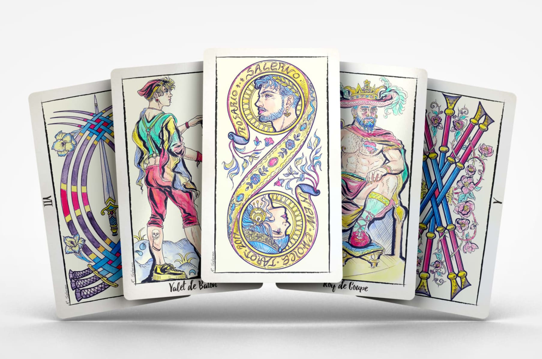 8 De Coupe Tarot De Marseille The New Choice Tarot de Marseille - Second Edition | Indiegogo