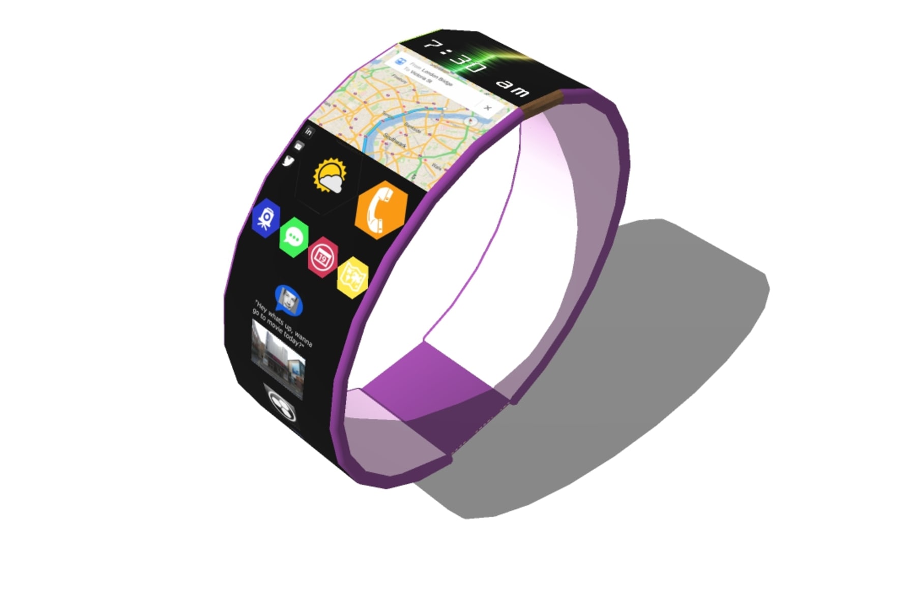 Buy hologram smartwatch cheap