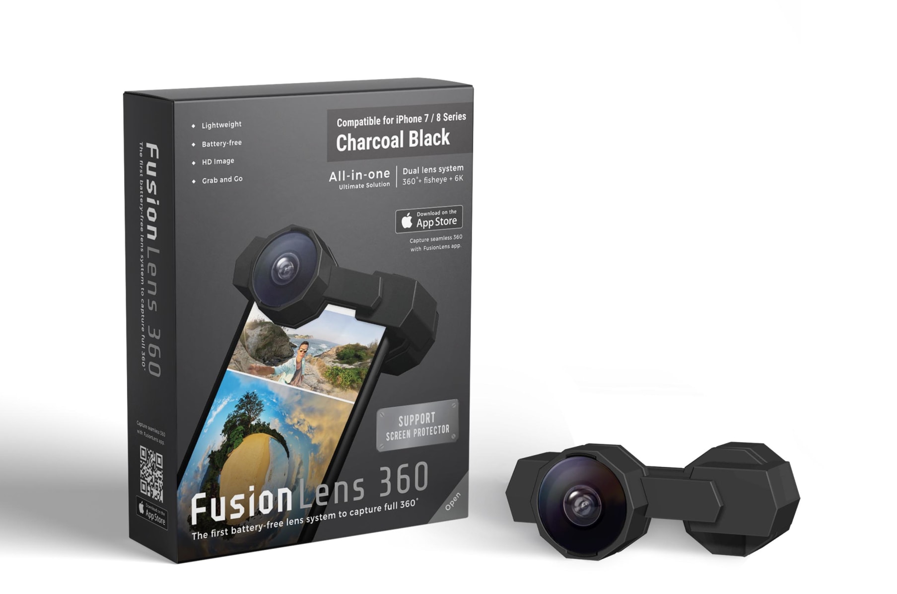 fusionlens capture in full 360 no