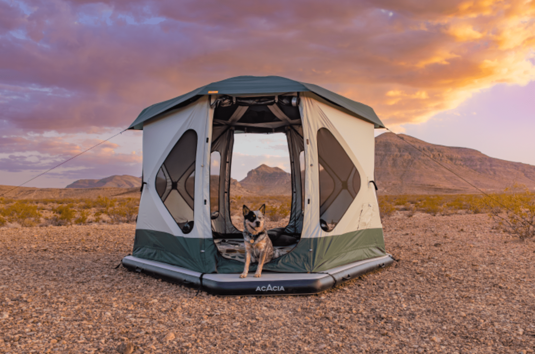 Tent with air mattress floor deals