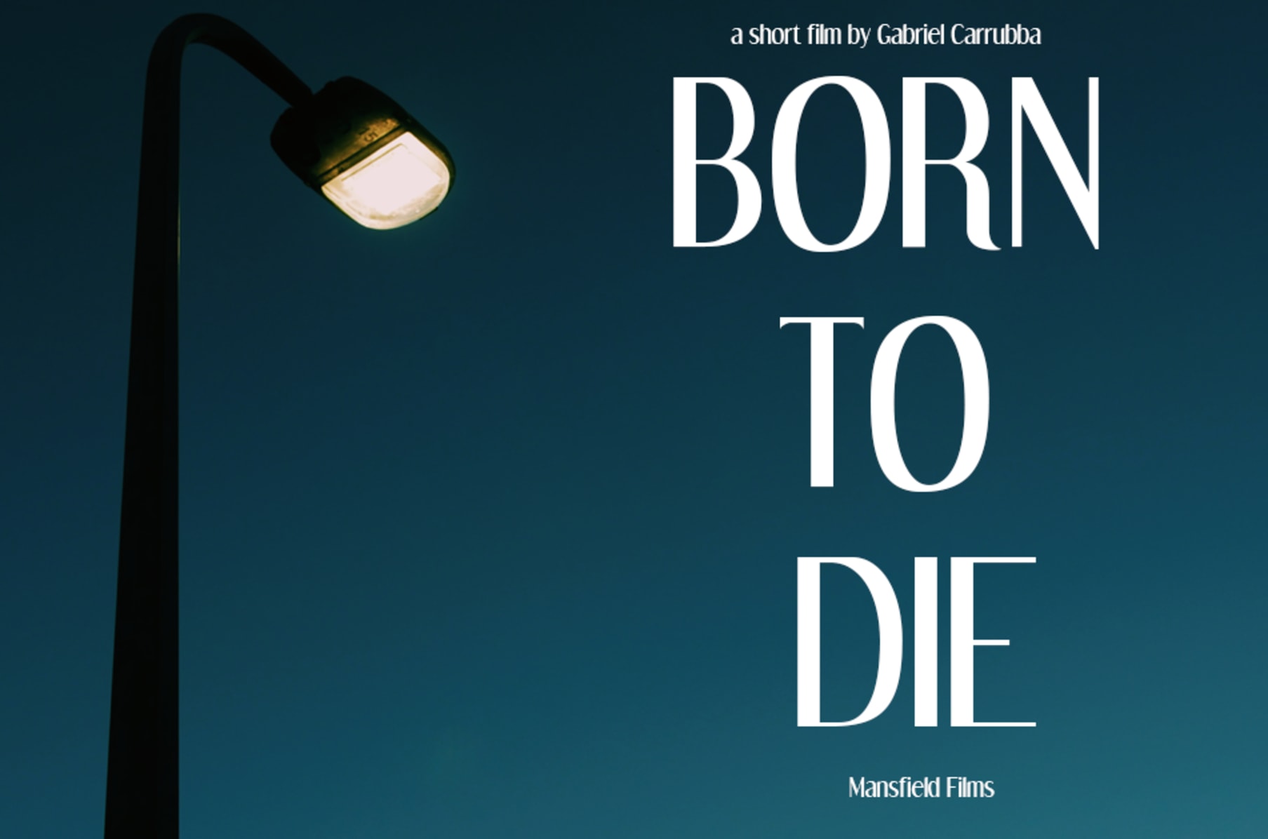 Born To Die Short Film Indiegogo