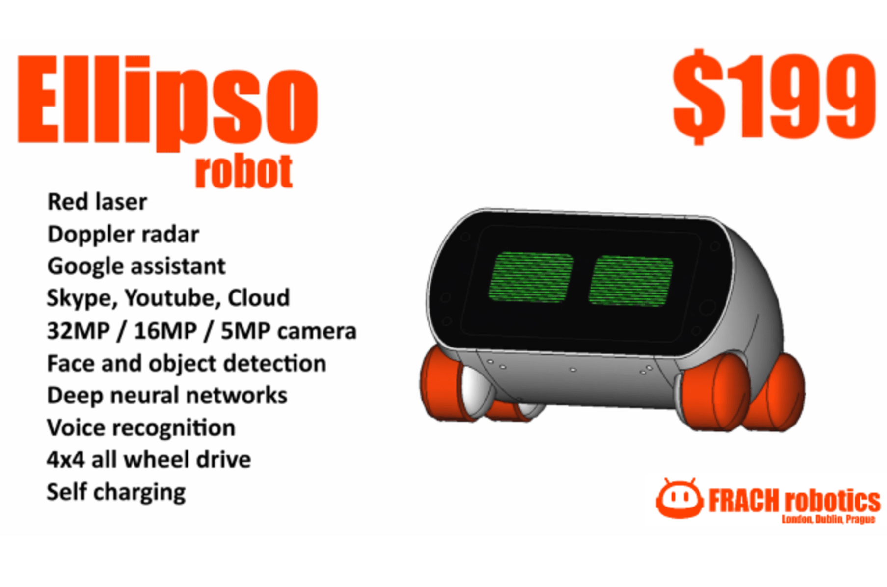 Ellipso Robot Autonomous Home Assistant Indiegogo