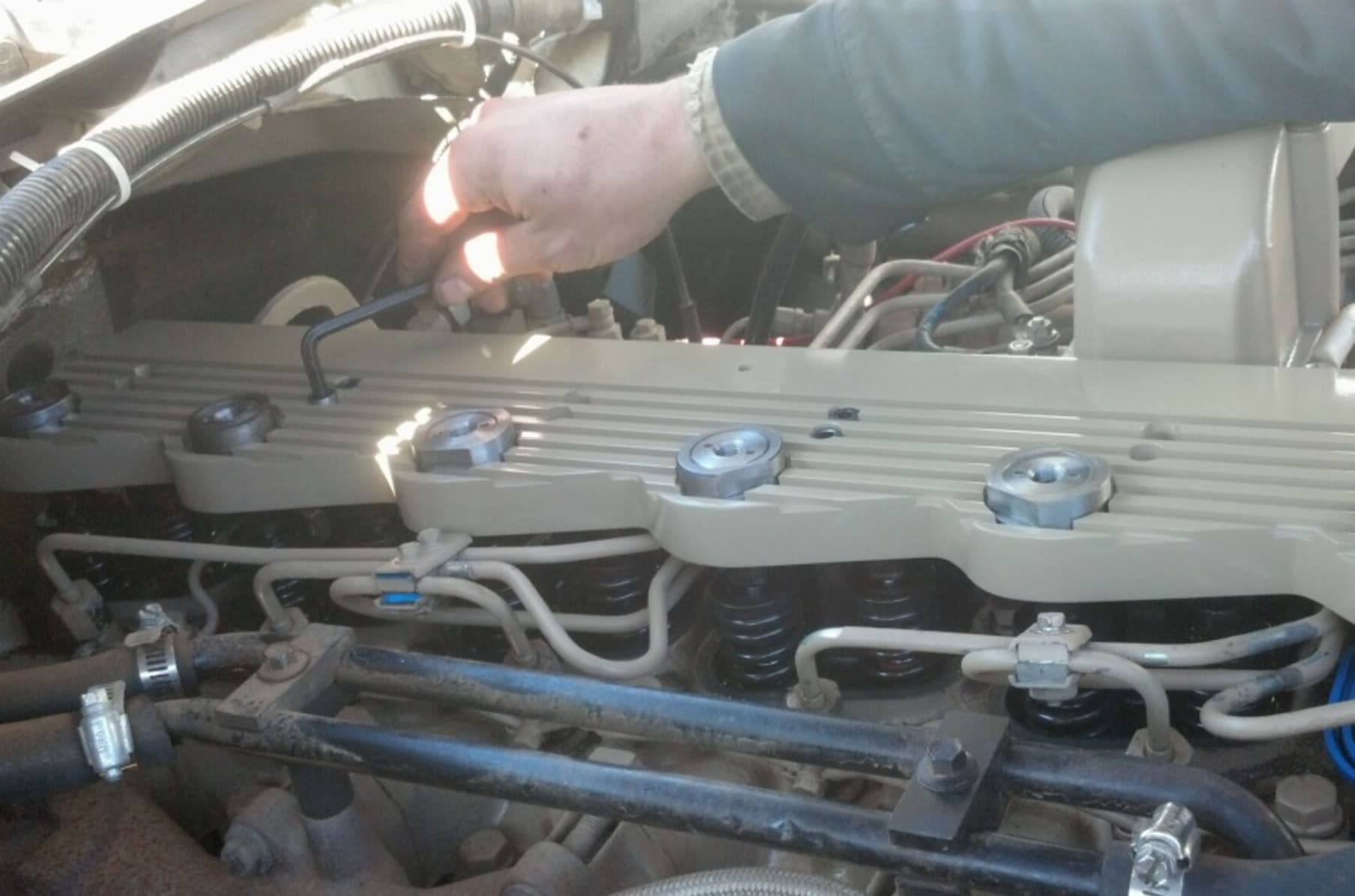 12 valve cummins exhaust brake Clearance