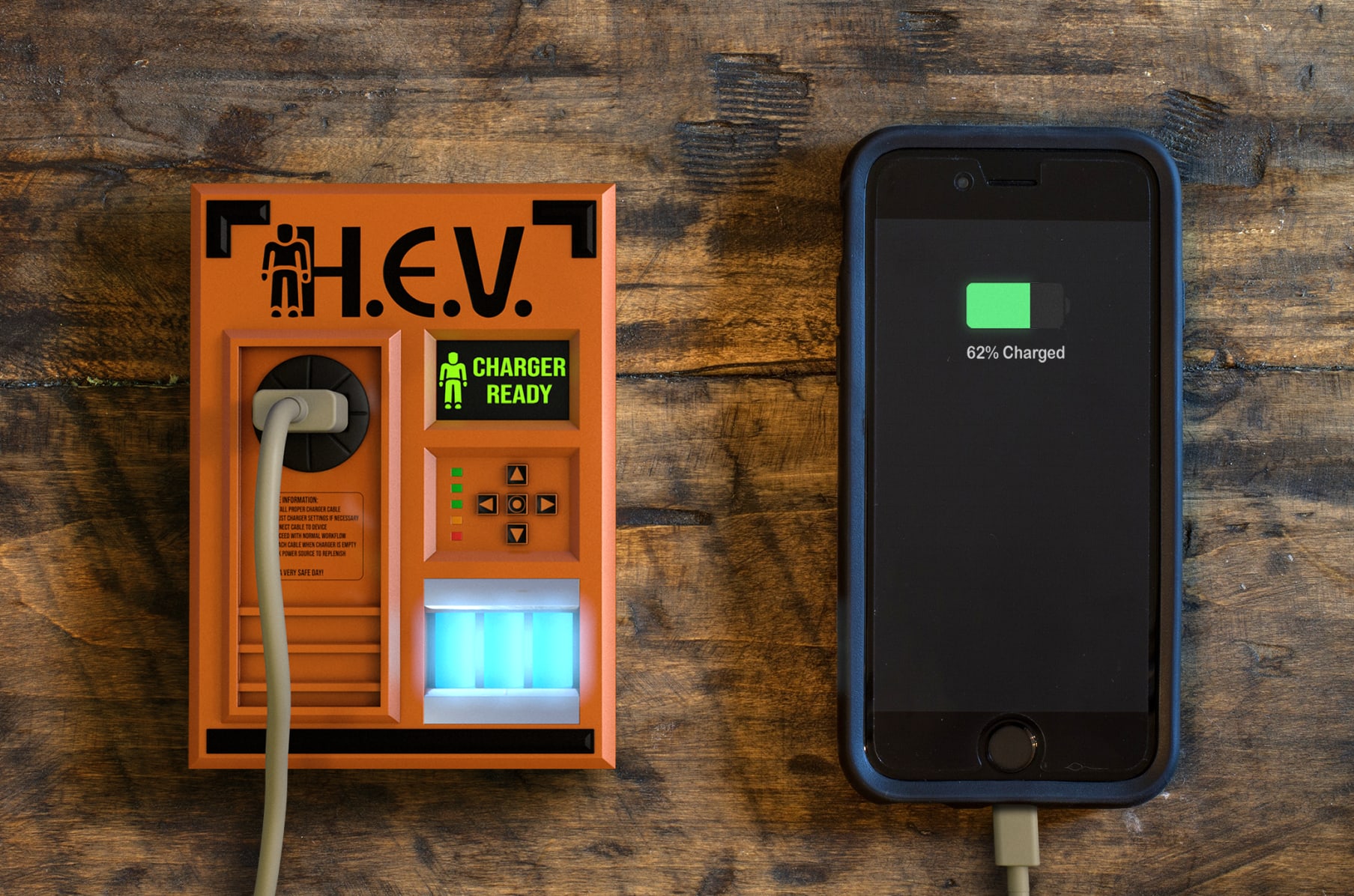 hev charge monitor and power bank
