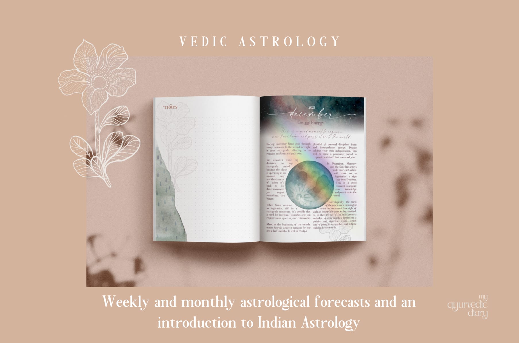 2022 Ayurvedic Planner with Yoga & Vedic Astrology | Indiegogo