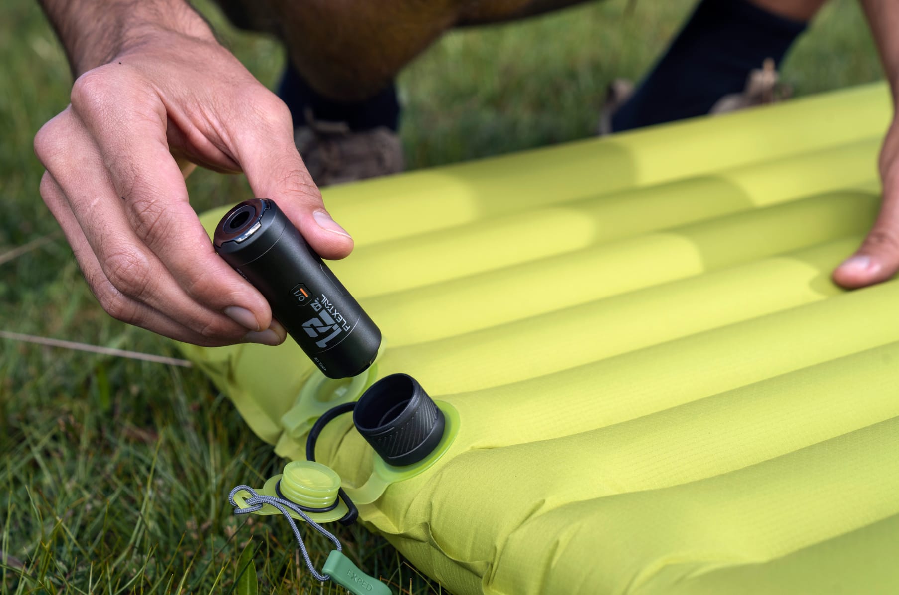 ZERO PUMP:World's Smallest Pump for Sleeping Pads