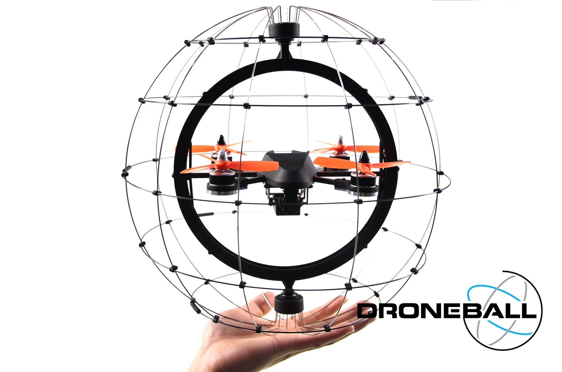 Drone in a ball cage best sale