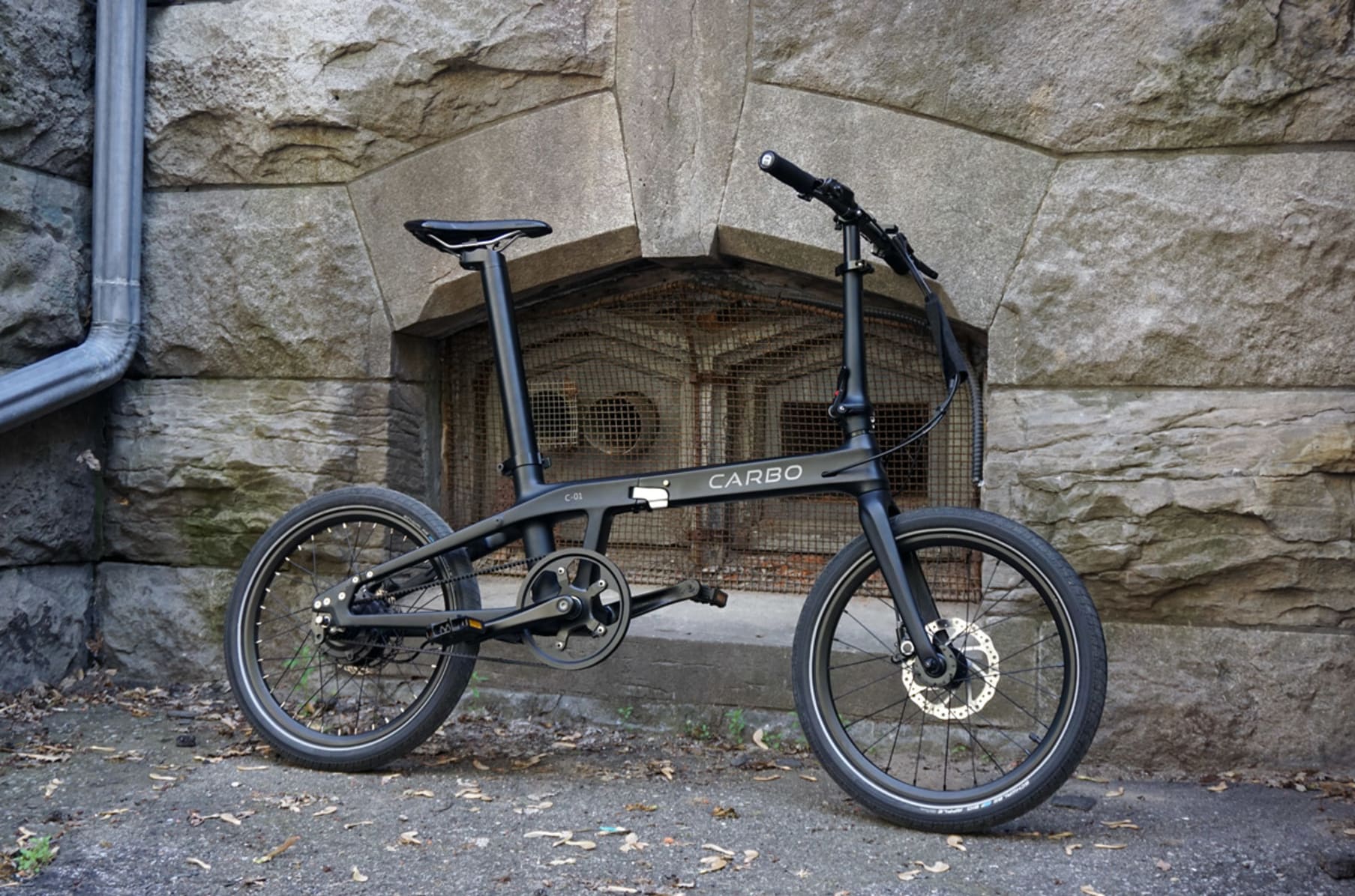 carbo folding electric bike