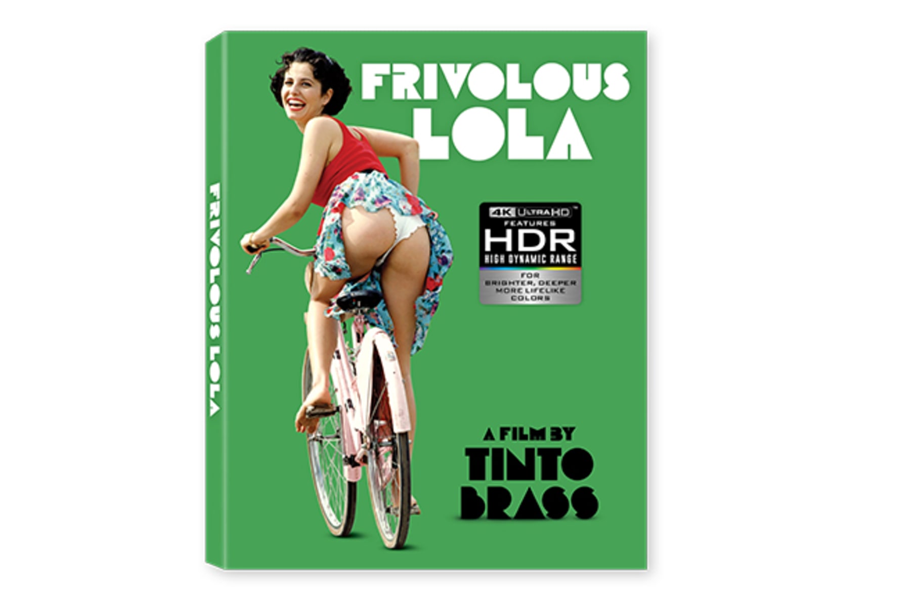 The Films of Tinto Brass HC Book and 4K UHD Indiegogo image