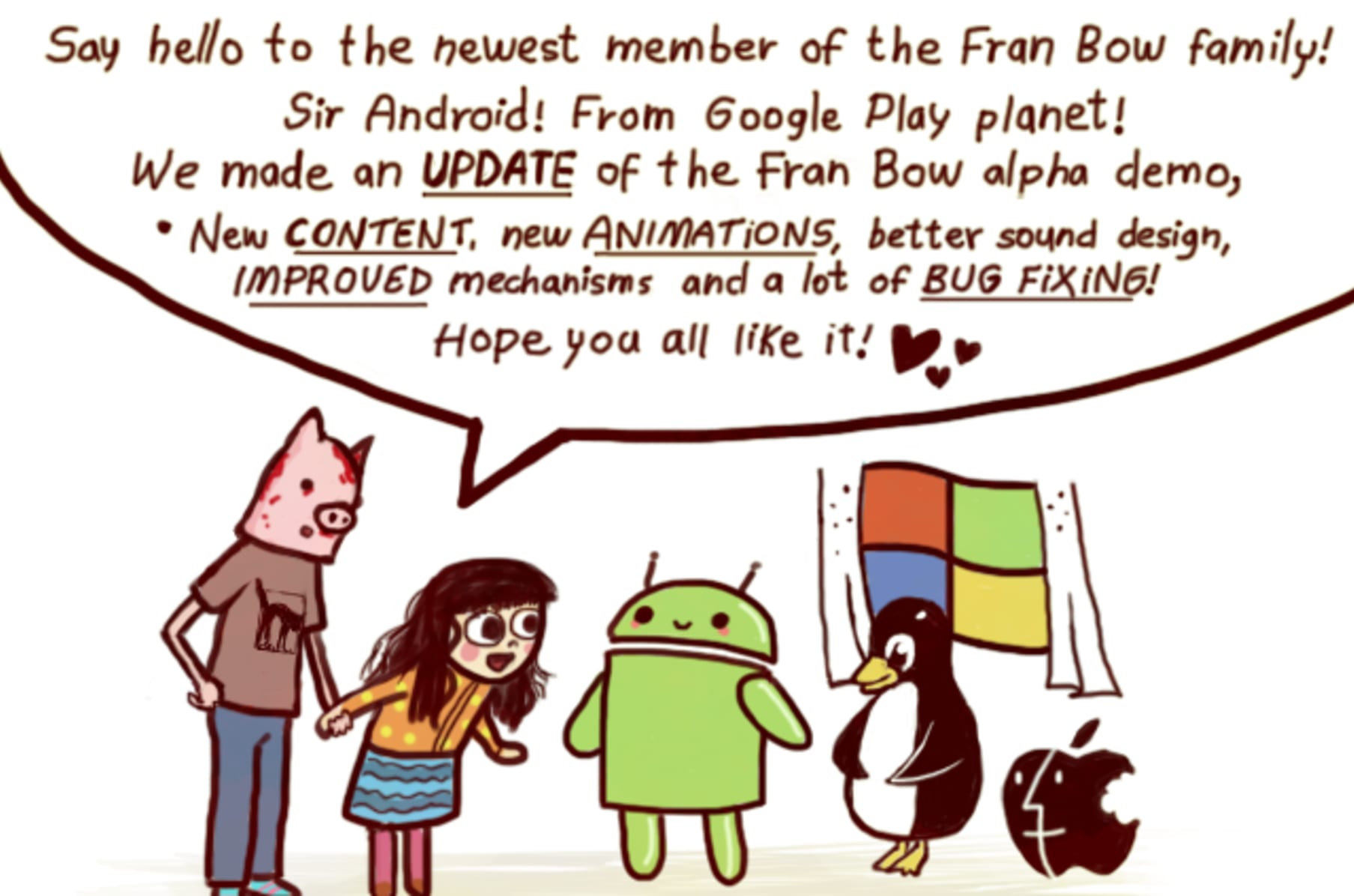 fran bow a very creepy point click