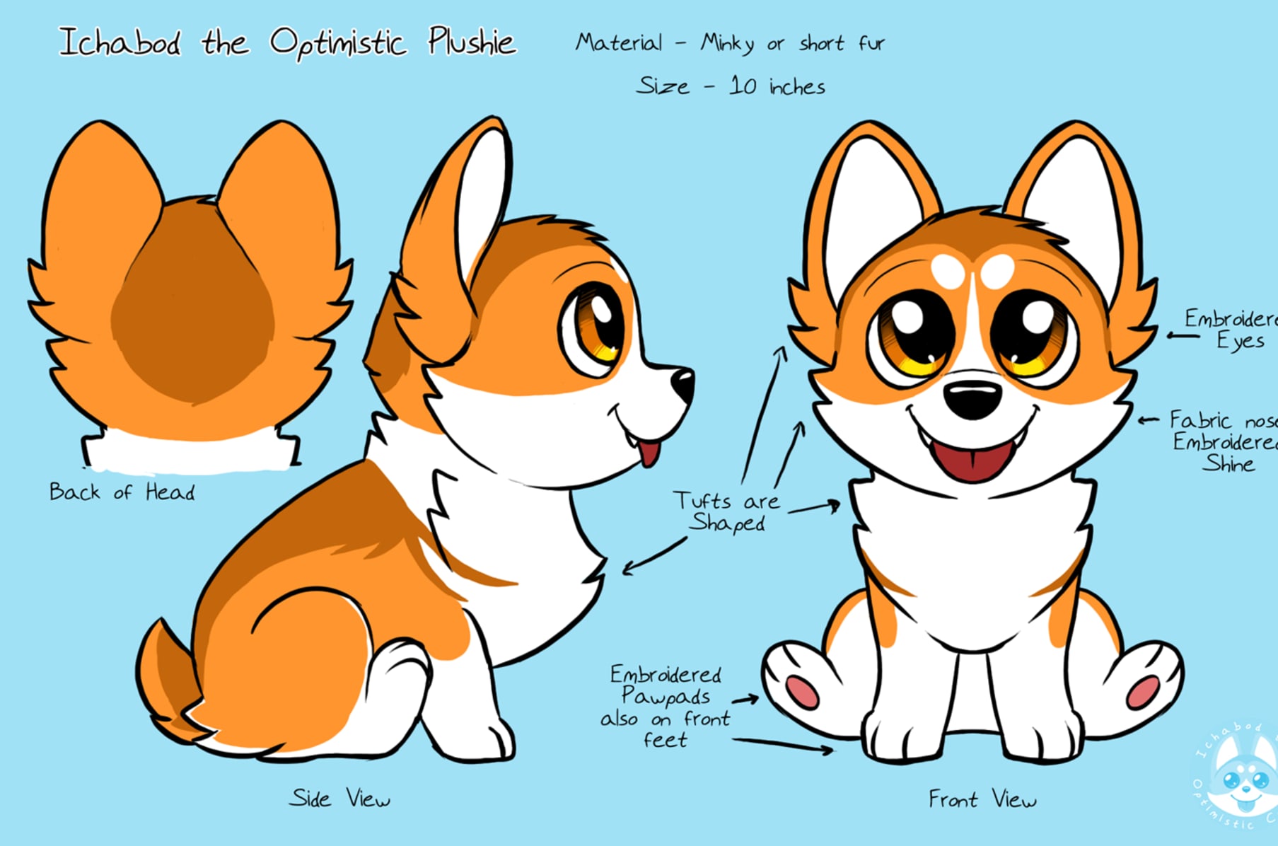 Ichabod the optimistic best sale canine
