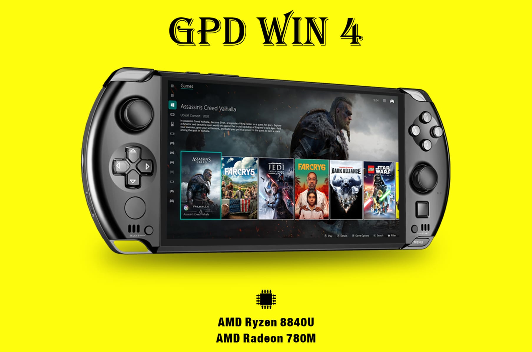 GPD WIN 4: Smallest AMD APU handheld Console | Indiegogo