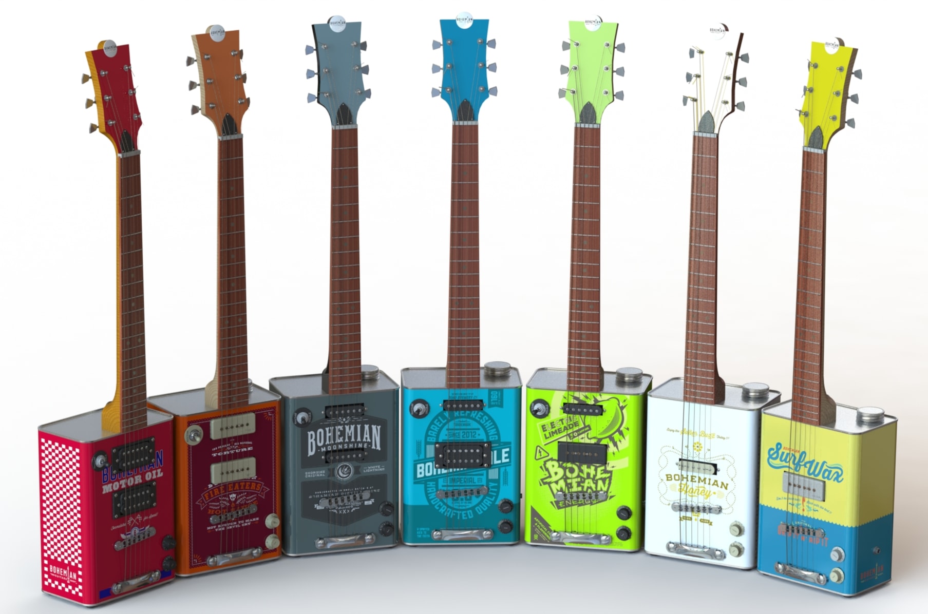 The Boho Series 2.0 by Bohemian Guitars Indiegogo