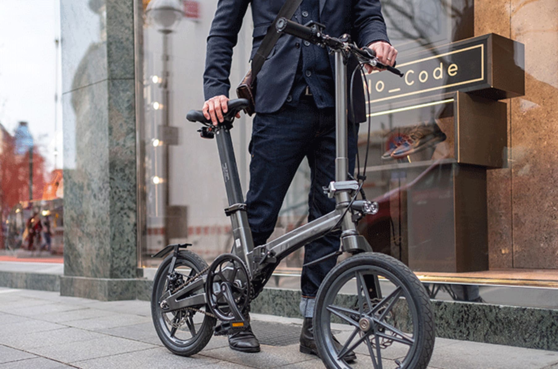 united electric folding bike