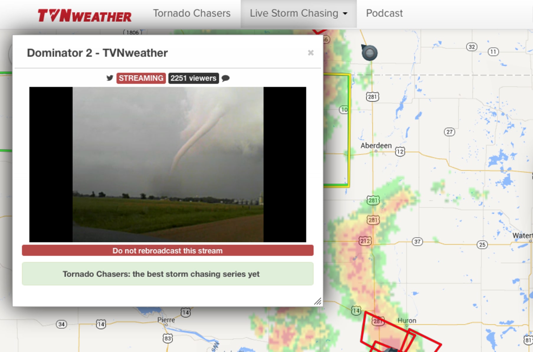 TVNweather Live Storm Chasing 2015 | Indiegogo